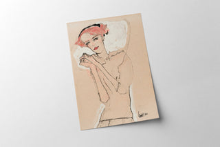 Egon Schiele - Portrait of a Woman