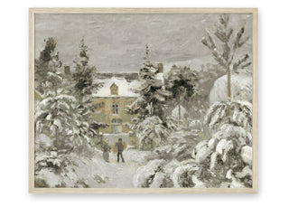 Neutral Winter Landscape Set of 2