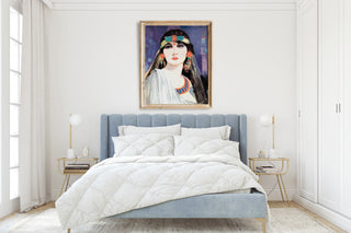 Bohemian Woman Portrait