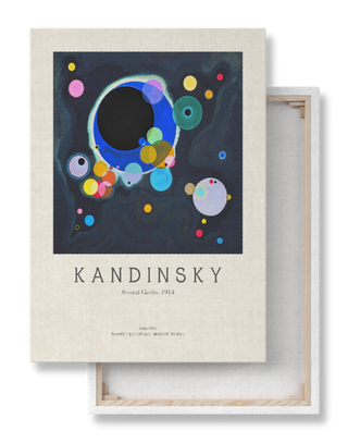 Kandinsky - Several Circles - Canvas