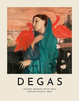 Degas - Young Woman With Ibis