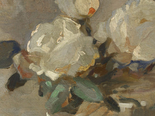 White Flower Pot