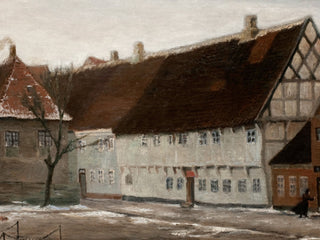 Warm Tone Winter Village