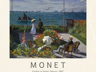Monet - Garden At Sainte - adresse