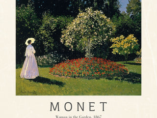 Monet - Woman In The Garden