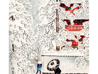Takahashi - Snow at Asakusa