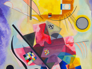 Kandinsky - Yellow - red - blue