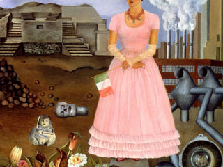 Kahlo - Self Portrait On The Mexican Border