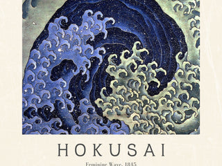 Hokusai - Feminine Wave