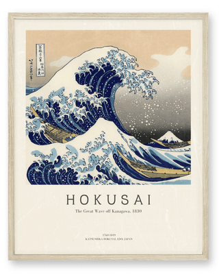 Hokusai - The Great Wave Off Kanagawa P2