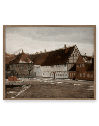 Warm Tone Winter Village