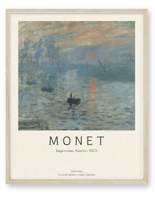 Monet - Impression, Sunrise