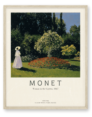 Monet - Woman In The Garden