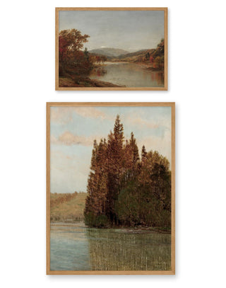 Autumn Landscape Set of 2