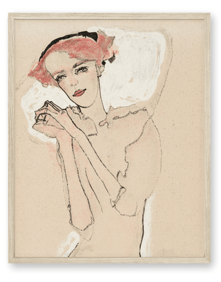 Egon Schiele - Portrait of a Woman
