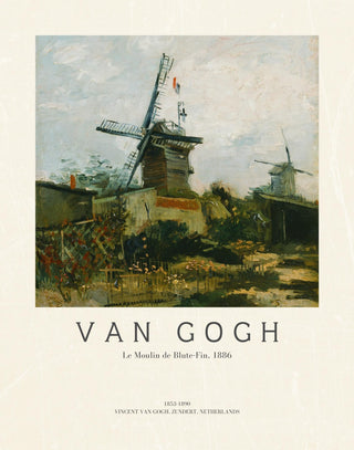 Van Gogh - Le Moulin De La Blute - fin
