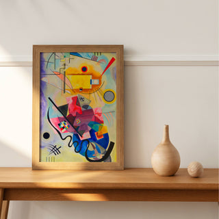 Kandinsky - Yellow - red - blue