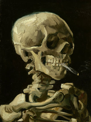 Van Gogh - Skull Of A Skeleton With Burning Cigarette