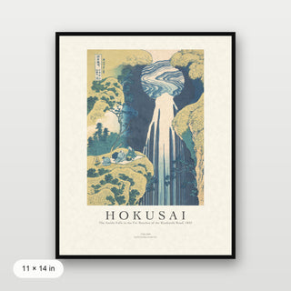 Hokusai - The Amida Falls