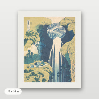 Hokusai - The Amida Falls