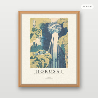 Hokusai - The Amida Falls