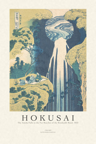 Hokusai - The Amida Falls