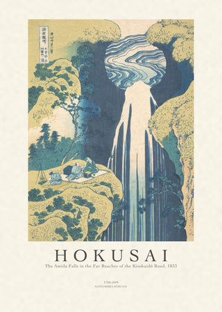 Hokusai - The Amida Falls
