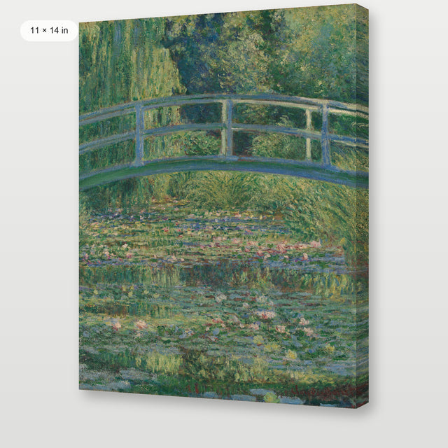Monet - The Waterlily Pond, Gallery Wrap