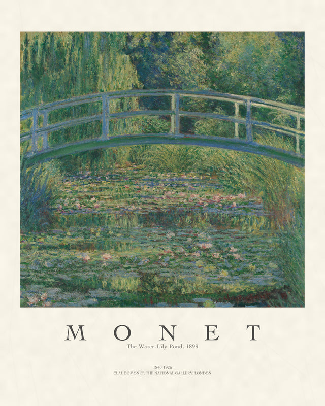 Monet - The Waterlily Pond, Gallery Style