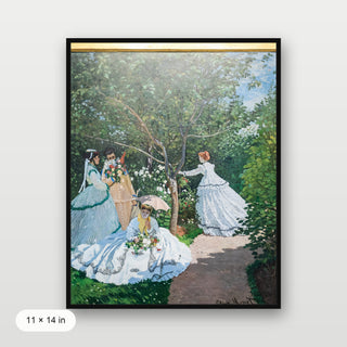 Monet - Woman In The Garden