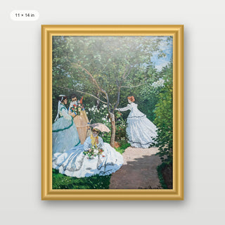 Monet - Woman In The Garden