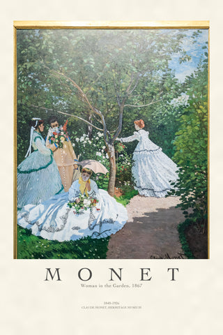 Monet - Woman In The Garden