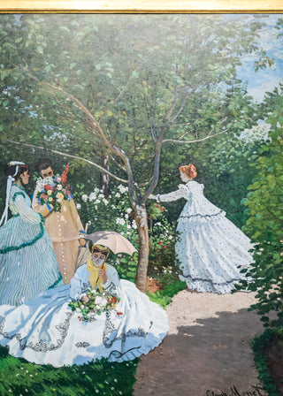 Monet - Woman In The Garden
