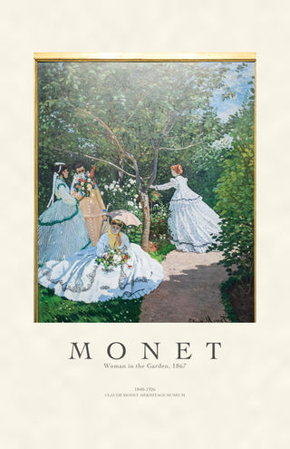 Monet - Woman In The Garden