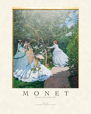 Monet - Woman In The Garden