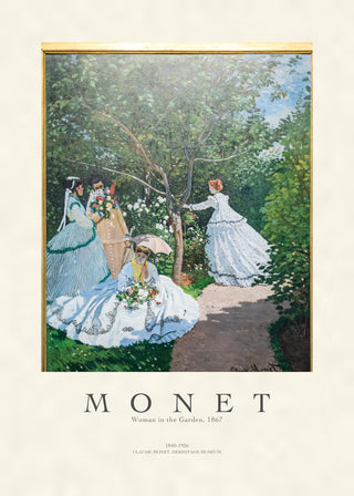 Monet - Woman In The Garden