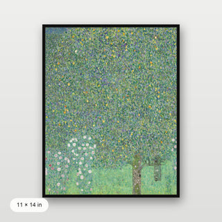 Klimt - Rose Bushes Under Trees