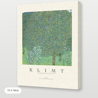 Klimt - Rose Bushes Under Trees