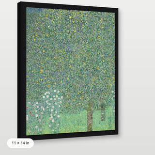 Klimt - Rose Bushes Under Trees