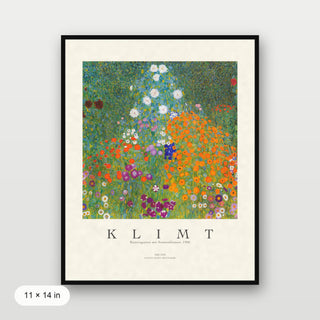 Klimt - Farm Garden With Sunflowers
