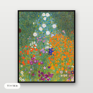Klimt - Farm Garden With Sunflowers