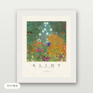 Klimt - Farm Garden With Sunflowers