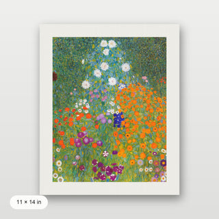 Klimt - Farm Garden With Sunflowers
