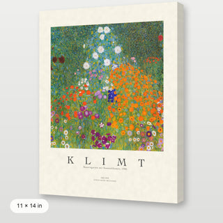 Klimt - Farm Garden With Sunflowers