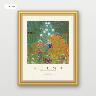 Klimt - Farm Garden With Sunflowers