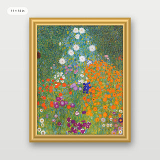 Klimt - Farm Garden With Sunflowers