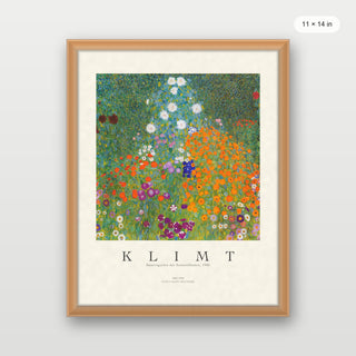 Klimt - Farm Garden With Sunflowers