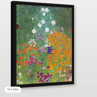 Klimt - Farm Garden With Sunflowers