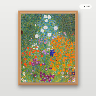 Klimt - Farm Garden With Sunflowers