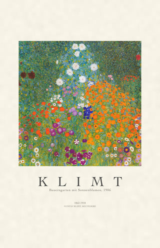Klimt - Farm Garden With Sunflowers